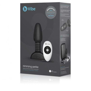 Plug rimming compatto con vibrazione e perline rotanti - Stimolazione orgasmica